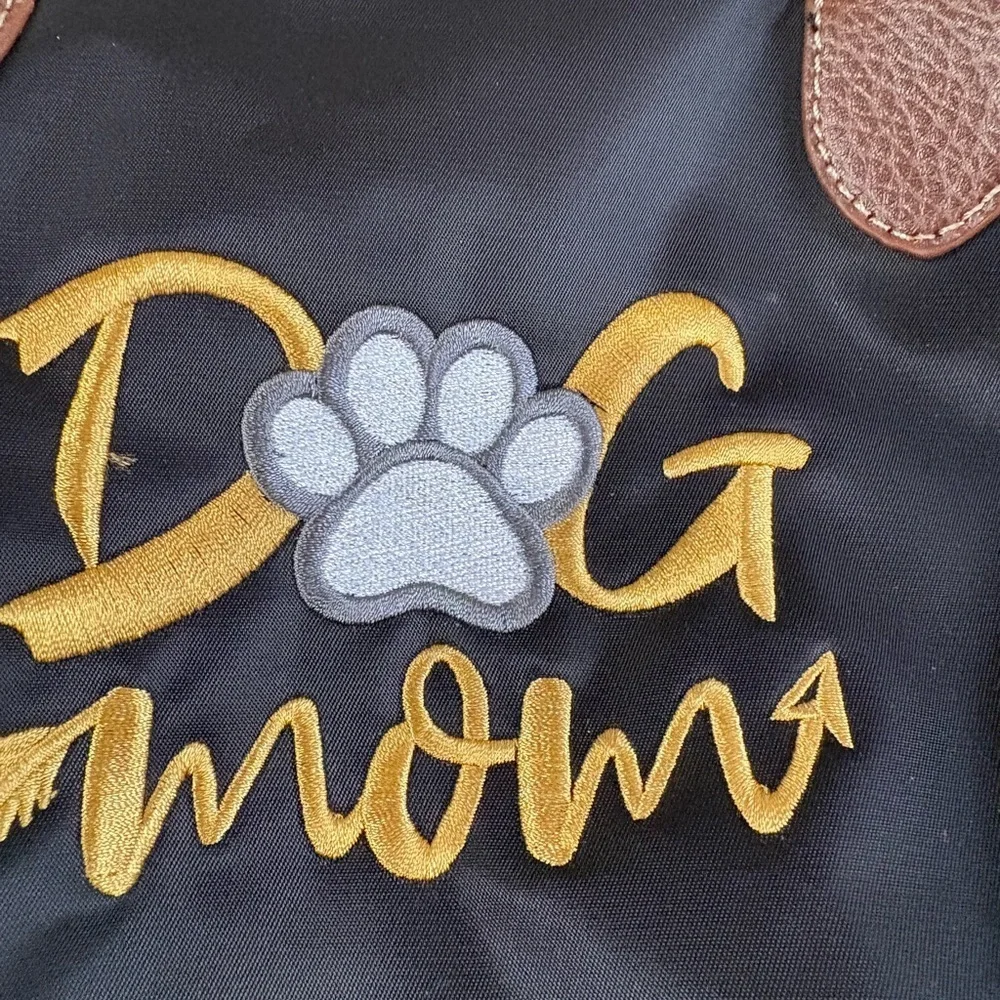 Dog Mom small Tote Bag Eco Shopping Mothers Day Gift for Mama Puppy Lovers